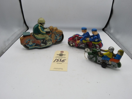 1940's Japanese Friction toy Group