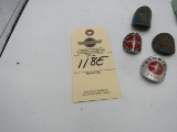 Vintage Bicycle Badge Group