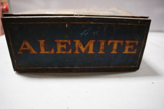 Alemite Counter Point of Sale Display Metal Box