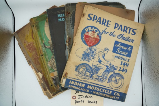 1930's-40's Indian Parts Books