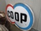 Double-Sided Coop Porcelain Sign