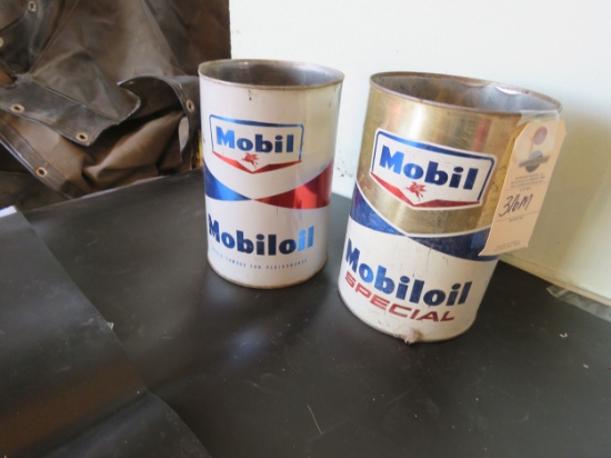 MObil Special Quart Cans