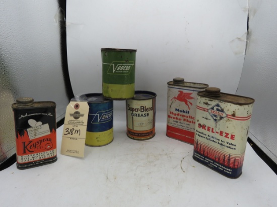 Various Small Oil Can Group