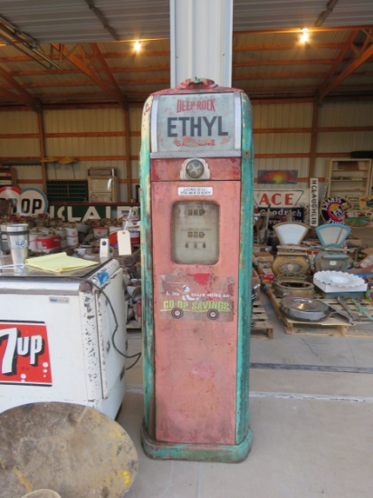 National Model A-38 Double-Sided computing gas pump