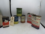 Various Small Oil Can Group