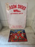 Mason Shoes and Davey Crocket Target Sign