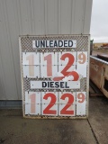 Gas Price Display