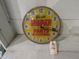 Mopar Parts Clock