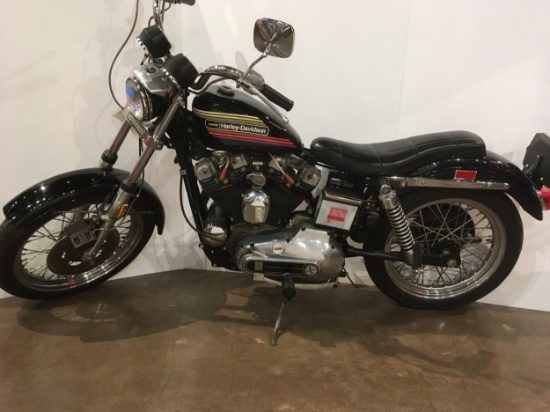 1974 Harley Davidson Sportster XLCH Motorcycle