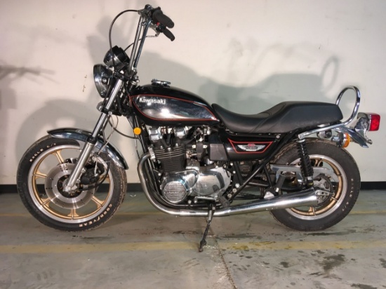 1980 Kawasaki KZ1000 KTD Classic Motorcycle