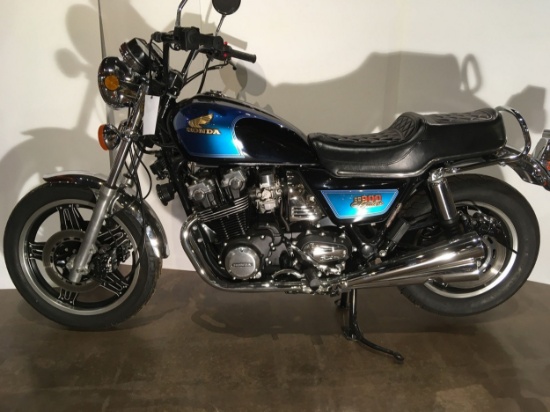 1982 Honda CB900C Custom Motorcycle