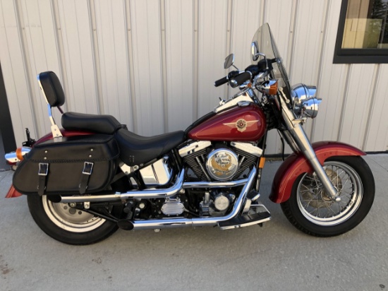 1998 Harley Davidson Fat Boy Motorcycle