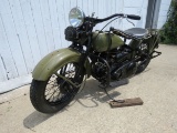 1932 Harley Davidson VL Motorcycle