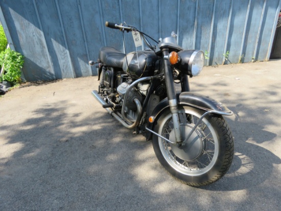 1971 Moto Guzzi Ambassador Motorcycle