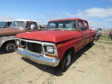 1979 Ford Super cab for Project or Parts