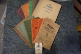 Trimph manuals 1940's - 60's