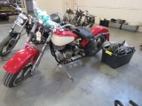 1970 Harley Davidson FLH Motorcycle Project