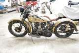 1936 Harley Davidson MOdel R Motorcycle