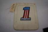 1970's Harley NOS small truck mud flap set