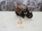 Hubley Cast iron Santa on Harley Davidson Motorcycle