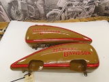 Harley Davidson Model JD Gas Tank Set