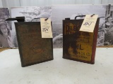 Standard and Riley Oil Cans