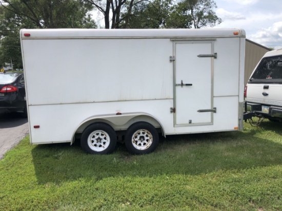 2003 TIMBERWOLF 14' ENCLOSED TRAILER