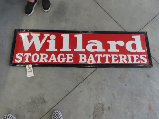 Willard single-sided painted tin