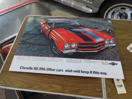Chevrolet 1970 Chevelle SS Poster-foamboard