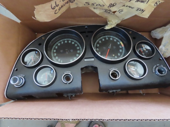 1966 Chevrolet Corvette Dash & Gauges 5500 Redline