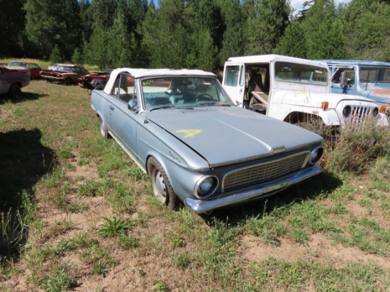 1963 Plymouth Valiant Signette Convertible
