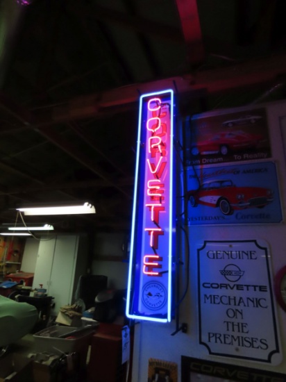 Corvette Neon Sign