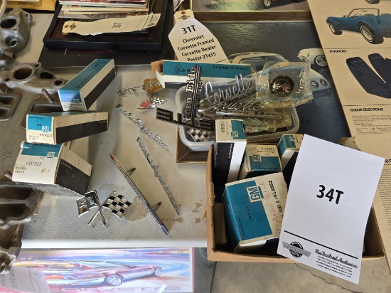 GM NOS Emblems and Various Used