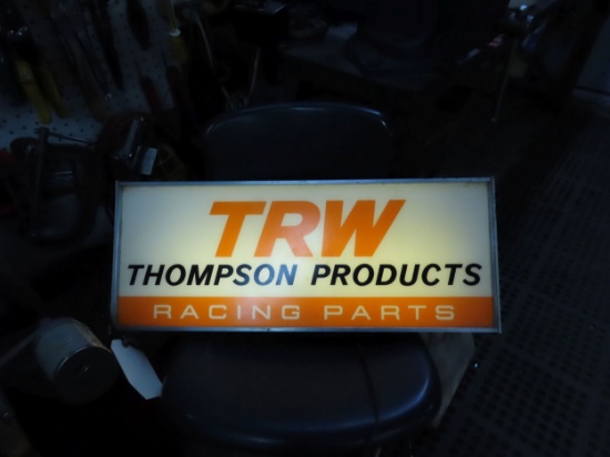 TRW Lighted Plastic Sign