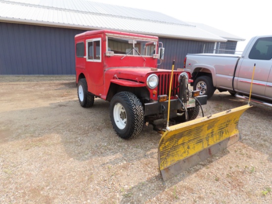 1947 Willys Jeep CJ2A with Blade