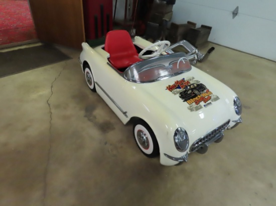 Reproduction 1953 Chevrolet Corvette Pedal Car