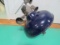 Blue Porcelain Station Light