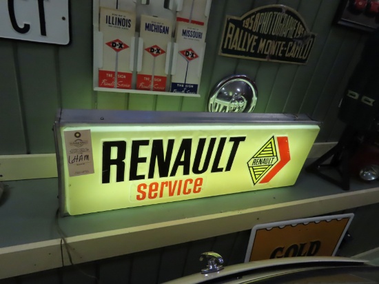 Renault Lighted Sign