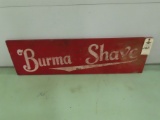 Burma Shave Painted Wood Sign