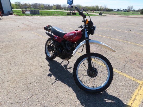 1980 Yamaha XT250 Motorcycle