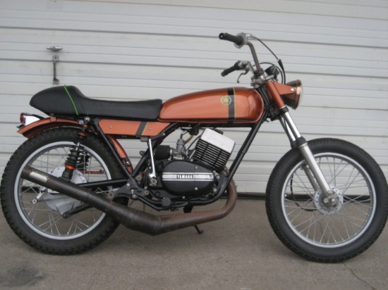 1974 Yamaha RD350 Custom Motorcycle
