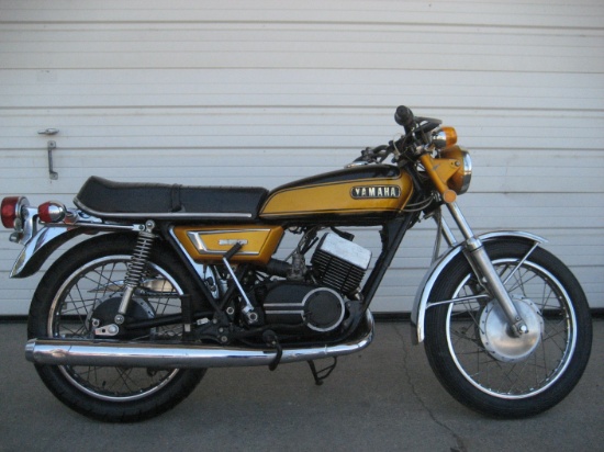 1972 Yamaha DS7 250 Motorcycle