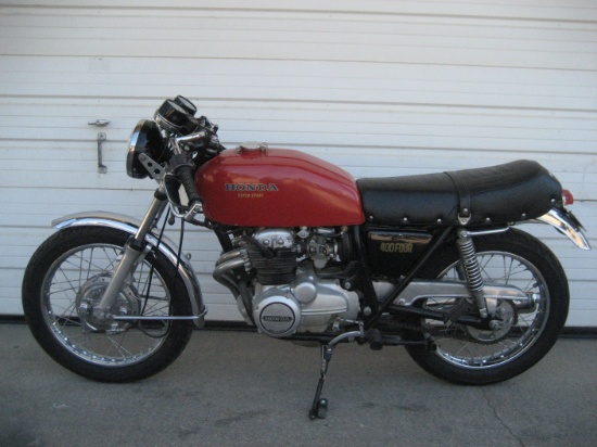 1975 Honda CB400F Motorcycle