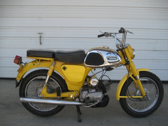 1965 Yamaha Trailmaster 80cc Motorcycle
