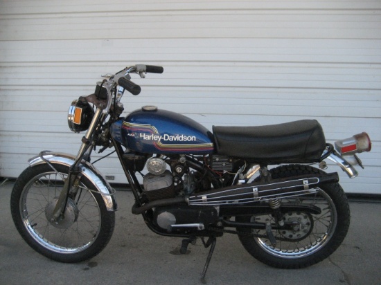 1975 Harley Davidson Z90 Sprint Motorcycle