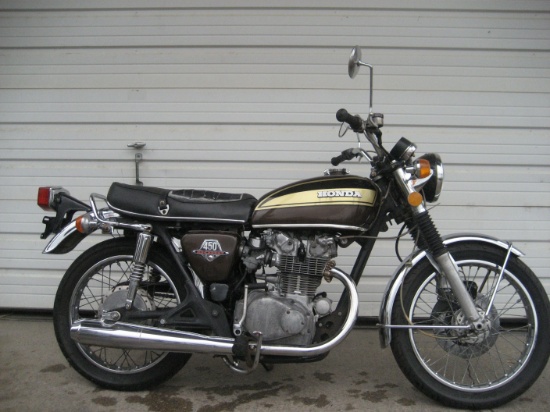 1973 Honda CB450 Motorcycle