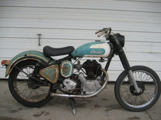 1956 Royal Enfield Indian Fire Aero Motorcycle