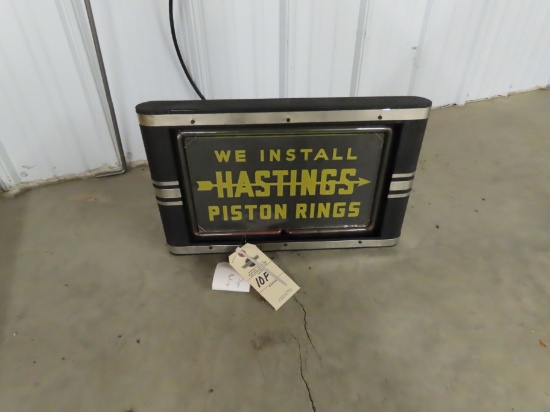 Hasting Pistons Neon Sign