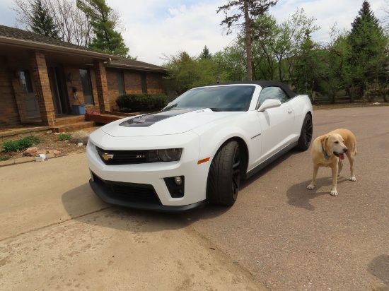 2013 Chevrolet ZL1 Camaro Convertible