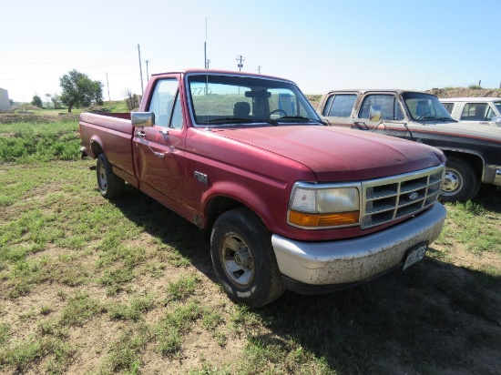 1995 Ford F150 XL T Pickup 300 six